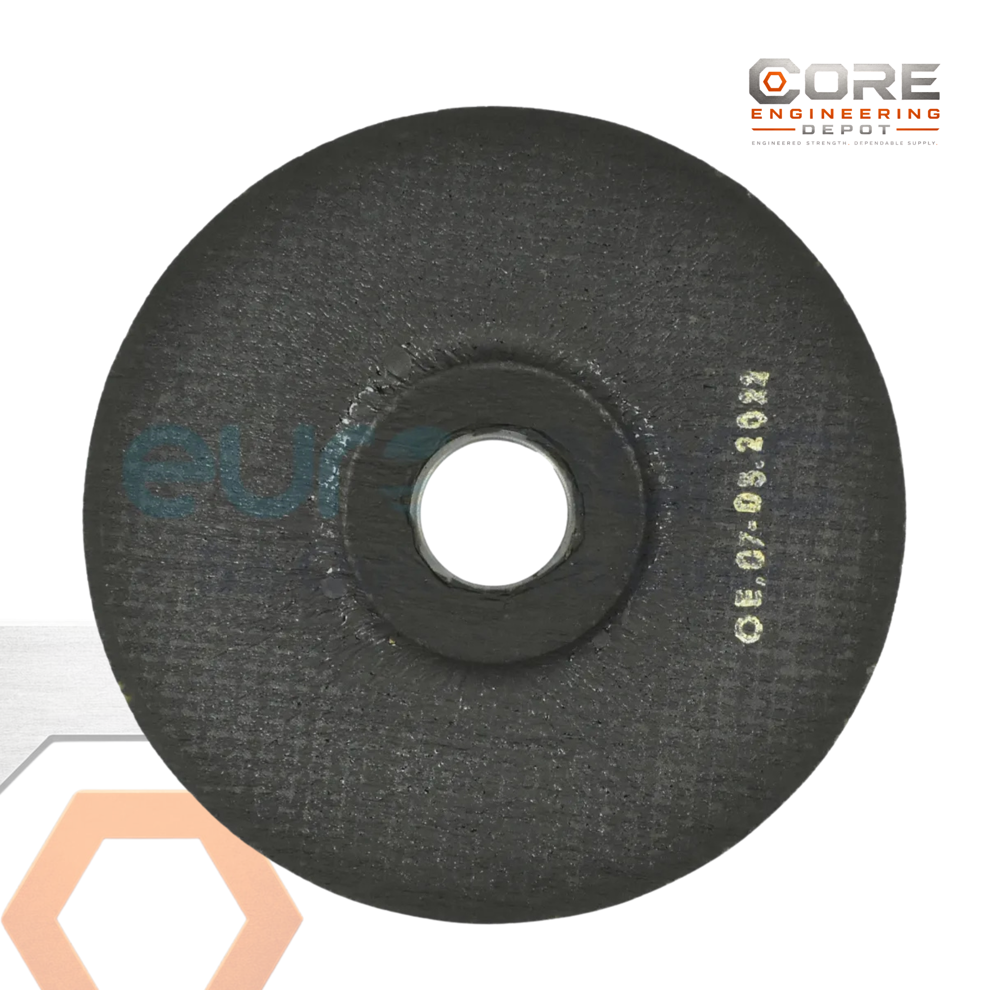 A pack of 100 ELITE+ Incizor Grinding Discs by Core Engineering Depot, abrasive discs for grinding and cutting applications.