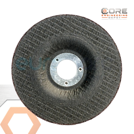 Core Engineering Depot ELITE+ Grinding Disc 937 abrasive, 100-pack, shown in a close-up image of the durable grinding discs.