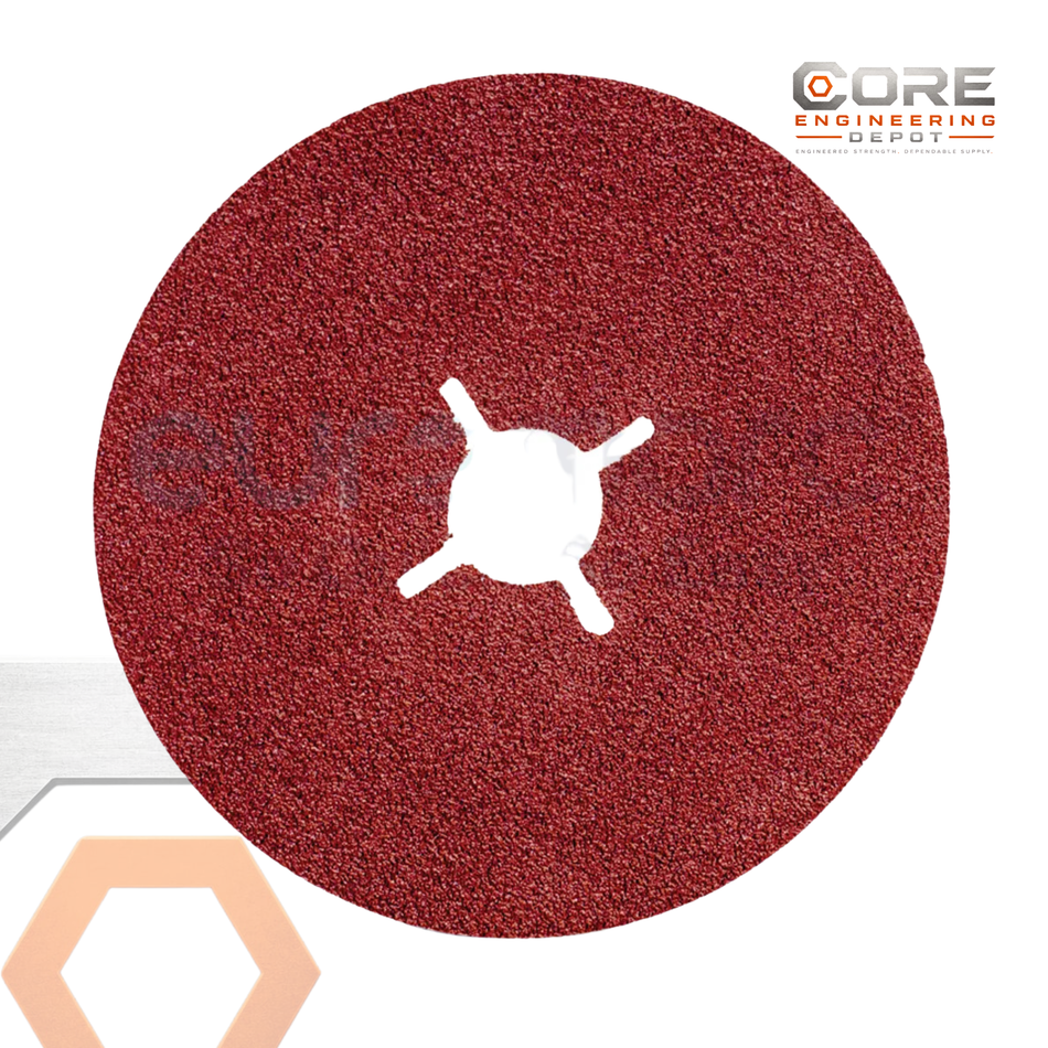 Deerfos VA113 general purpose fibre disc, abrasive disc pack, 600-count, industrial grinding and finishing from Core Engineering Depot