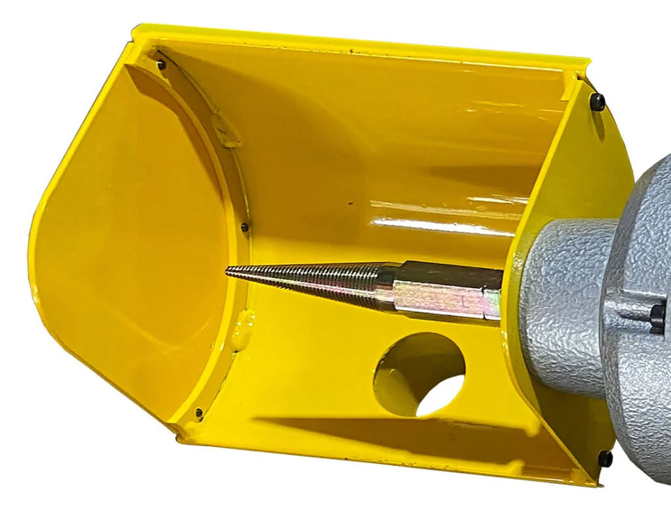 Core Engineering Depot 8-inch bench grinder buff guard for safety and protection during grinding operations.