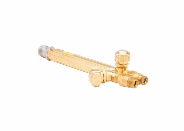 Harris Professional High Flow Handle (432) gas torch handle with flashguards, made by Core Engineering Depot, for precise gas flow control.