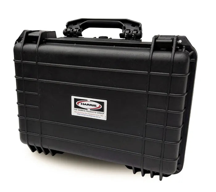 Core Engineering Depot Harris Gas Kit - Original Professional for Oxy and LPG, shown with gas connections and regulator components.