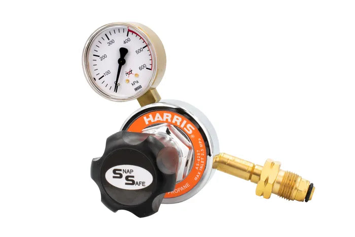 Core Engineering Depot Harris Gas Kit - Original Professional for oxy and LPG, featuring gas connections and safety components.