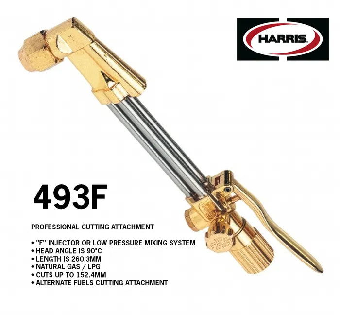 Core Engineering Depot Harris Gas Kit - Original Professional Oxy/LPG gas kit with hoses and regulators for welding and cutting applications.