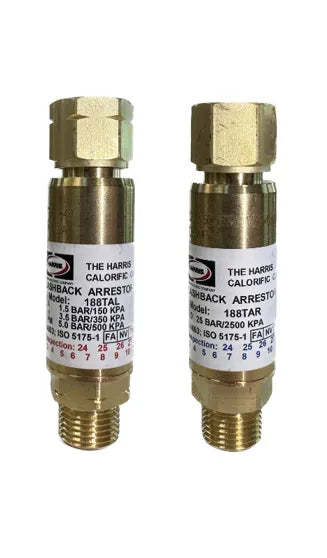 Core Engineering Depot Harris Gas Kit - Original Professional for Oxy/LPG, featuring gas components and fittings in a compact setup.