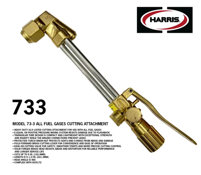 Core Engineering Depot Harris Gas Kit - Original Professional Oxy/Acet gas welding and cutting kit with hoses and regulators.