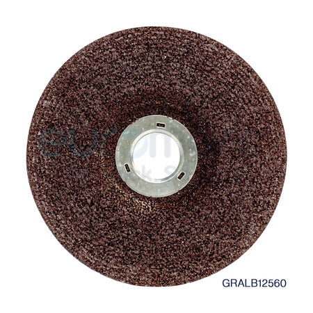 Set of ten Core Engineering Depot Resibon aluminium grinding discs, 125x6x22mm, for abrasive grinding and metalworking.