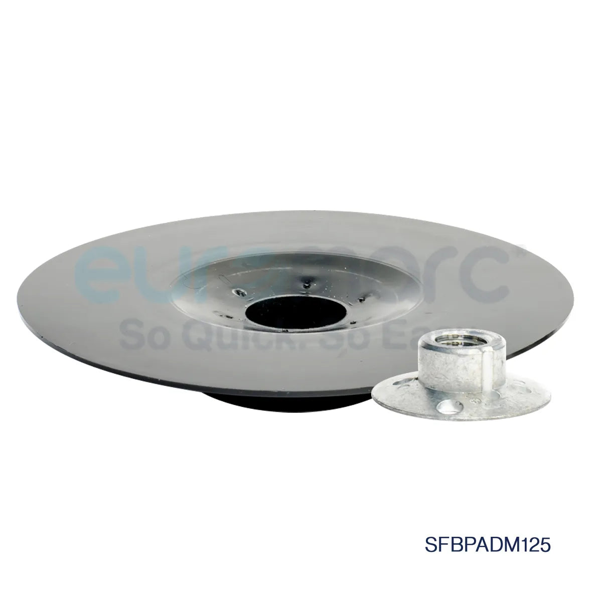 Core Engineering Depot ELITE Back-up Pad 224, 125mm M14, medium-flex abrasive backing pad for polishing and grinding.