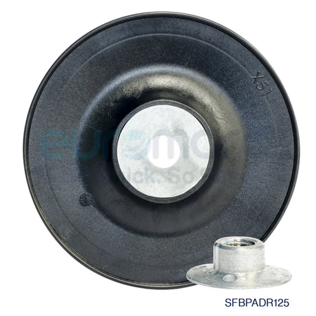 Core Engineering Depot ELITE Back-up Pad 228 with fine ribbed surface for abrasives polishing and sanding applications.
