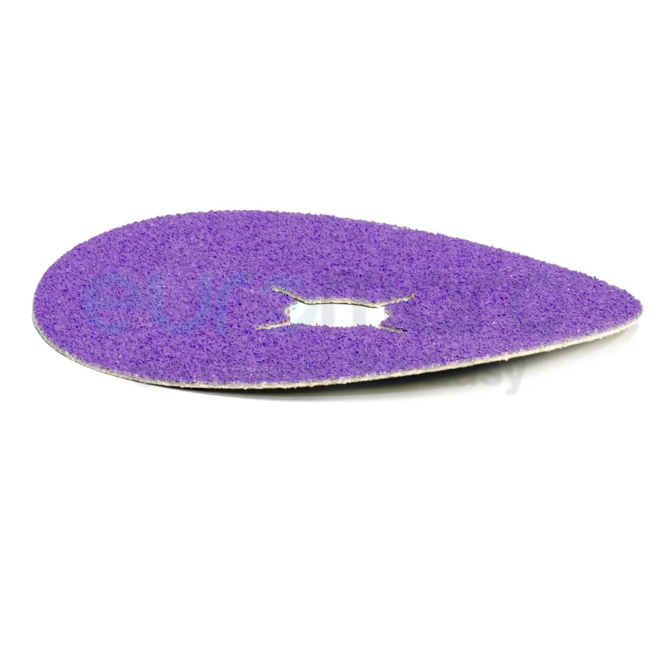 Core Engineering Depot Deerfos Bora9 ceramic fibre abrasive disc, 125x22mm, 60g, shown in a 10-pack for grinding and polishing.