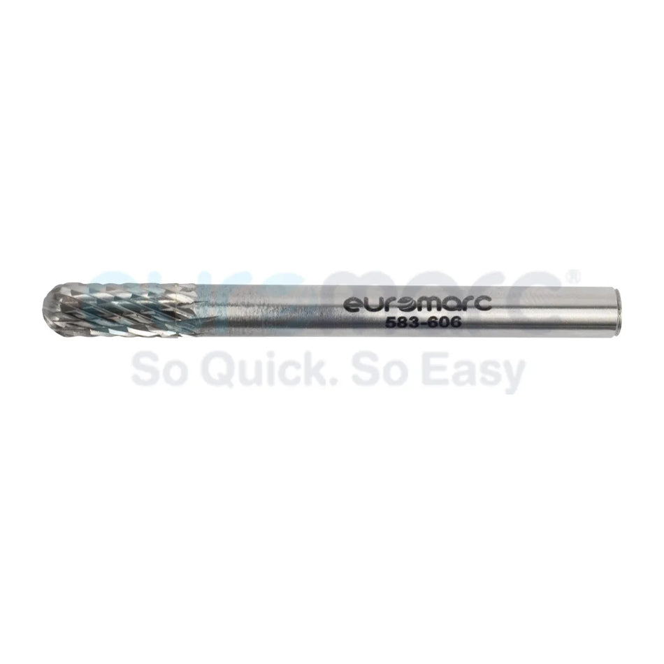 Core Engineering Depot Elite Burr 583 SC cylinder ball nose double cut cutting tool with 6x16x6mm dimensions.