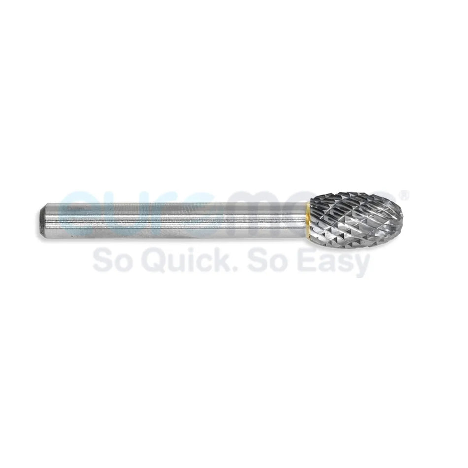 Core Engineering Depot Elite Burr 585 SE oval-shaped double cut cutting tool for precision metalworking.