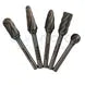 Core Engineering Depot Elite Carbide Burr Set with multiple cutting tools displayed outside the box for metal shaping and grinding.