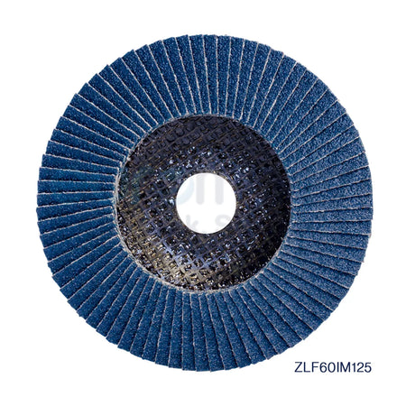 Core Engineering Depot ELITE Flap Disc 101 abrasive disc, 125mm x 22mm, with a Z60 grit, shown in close-up.